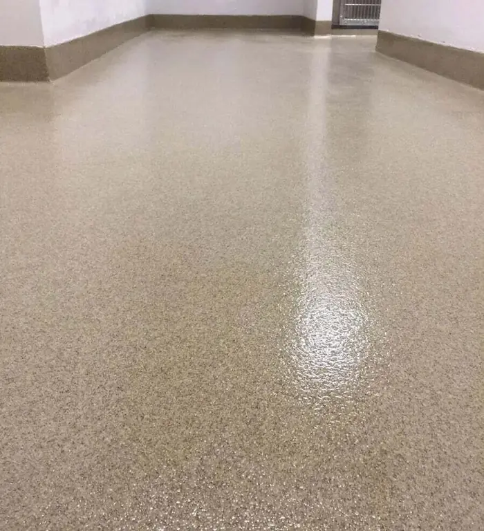 Epoxy Quartz Broadcast floor by 210 Epoxy Pros
